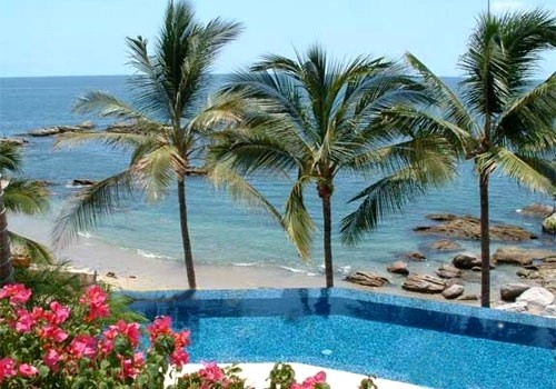 Villa Amapas South Puerto Vallarta Villa Four Bedroom Beach-front - Gay ...